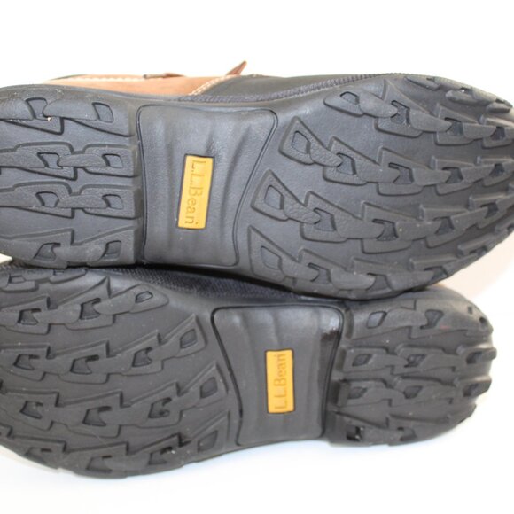 LL Bean Men's Size 13 Medium Brown Leather Insulated Hunting   Boots. - Picture 9 of 10